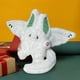 thumbnail image 5 of Peluche De Conejo Grande Conejo Blanco De Peluche Compañero Para Dormir Cumpleaños Para Niñas Y Niños, 5 of 8