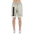 thumbnail image 5 of Men's New Era Light Beige Las Vegas Raiders Stone Multi Patch Shorts, 5 of 5