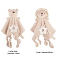 thumbnail image 3 of Manta de seguridad con mordedor, sonajero, toalla relajante para bebé, peluches suaves para recién nacidos, regalos sensoriales para bebés niñas, sonajero de cuna para recién nacidos, 3 of 6