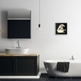 thumbnail image 3 of Stupell Industries Modern Kanagawa Bathtub Cat Gray Framed Giclee Art, 12 x 12, by Tobe Fonseca, 3 of 8