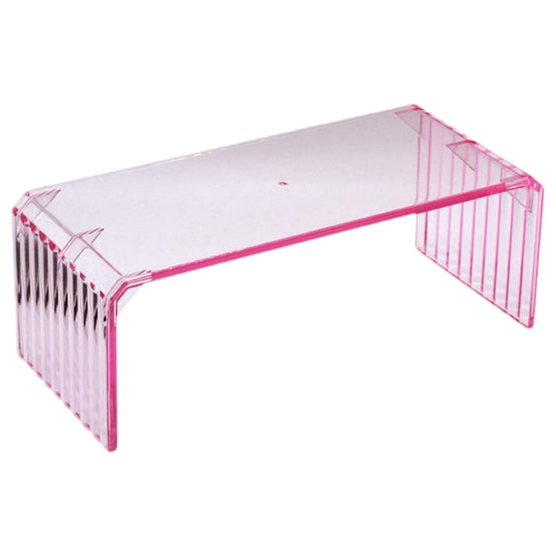 Cojín de manicura, práctico y acrílico para salón de uñas, reposabrazos para equipo, hogar, decoración de uñas Rosa