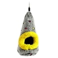 thumbnail image 2 of Egg-Shaped Bird Nest Hanging Bed, Warm Thick Cotton Winter Shelter for Budgerigars Parakeets Finches, Cozy Durable Birdhouse for Cage Aviary Outdoor Use Promotes Comfort and Security, 2 of 8