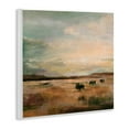 thumbnail image 4 of Stupell Industries Buffalo Under Big Sky Landscape & Nature Painting Unframed Art Print Wall Art, 12 x 12, 4 of 8