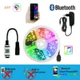 thumbnail image 1 of WiFi LED Strip Lamp Bluetooth Infrared 10M 20M 12V RGB Tape Works with Alexa Music Neon Ribbon Flexible Christmas Decor Lights, 1 of 7
