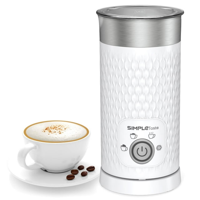Vaporizador de leche eléctrico 4 en 1 Milk Frother SIMPLETASTE, 300 ml