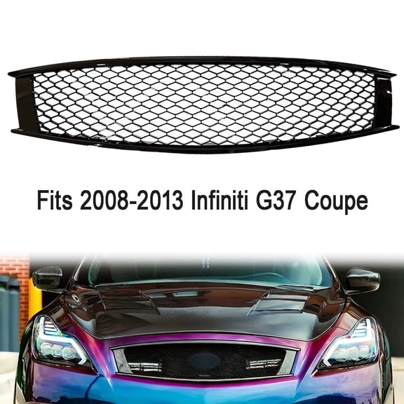 For 2008-2013 Infiniti G37 Coupe 2014-15 Q60 Honeycomb Front Bumper Grille Mesh
