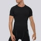 thumbnail image 1 of pstuiky Camisas de manga corta para hombre, Camisa deportiva de color liso con mangas raglán cortas y cuello redondo para hombre ropa de hombre xl, 1 of 9