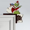 thumbnail image 1 of Adornos navideños del Grinch Kagetolytai para chimeneas interiores decoraciones para puertas, 1 of 3