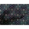 thumbnail image 4 of oneOone Cotton Poplin Fabric Damask|Leaves & Floral Block Print Sewing Fabric BTY 56 Inch Wide, 4 of 4