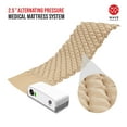 thumbnail image 5 of Wave Medical Premium Alternating Pressure Pad System - Mattress Pad with Ultra Quiet Pump System - Pressure Sore Relief, Ulcer Bed Sore Prevention, Fits Standard Hospital Bed for Bedridden P, 5 of 7