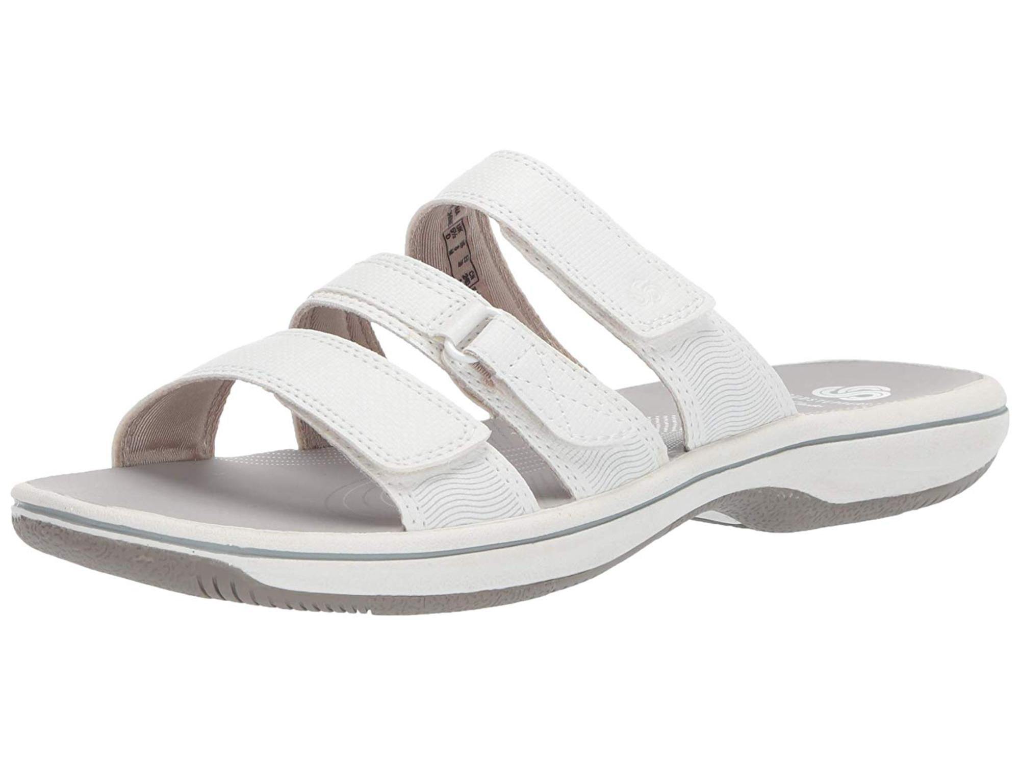clarks women's brinkley coast slide sandal