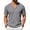 Dark Gray, variant on WIZUTIZ Mens Linen V-Neck Shirts Casual Short Sleeve Hippie Yoga Tops Lightweight Summer Beach Shirt