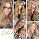 thumbnail image 2 of Long Blonde Wig for Women - Natural Wavy Hair in the Middle, Cosplay Wig, 2 of 5