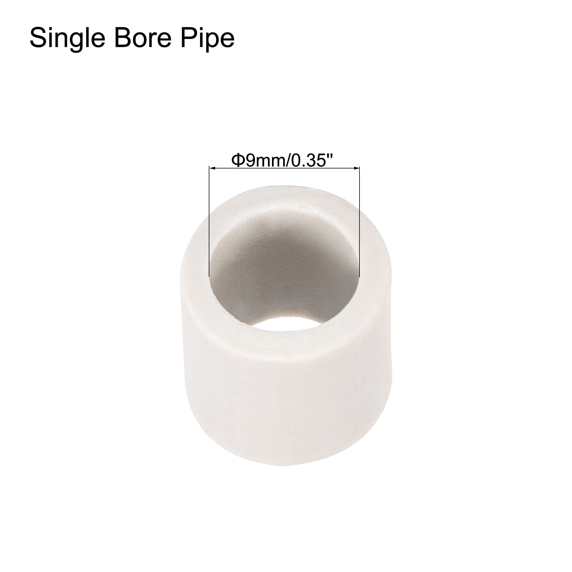 Uxcell 20pcs 10mm Dia Ceramic Tube Insulated | Ubuy-1231209