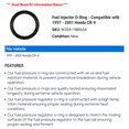 thumbnail image 2 of Fuel Injector O-Ring - Compatible with 1997 - 2001 Honda CR-V 1998 1999 2000, 2 of 2