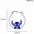 thumbnail image 3 of Anime Cartoon Stich Stud Earrings Gifts For Woman Girl, 3 of 4
