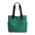 thumbnail image 1 of Bolsa de viaje Bolsa de hombro de gran capacidad Moda casual Portátil Elegante para el trabajo (Verde) Likrtyny  Para Estrenar, 1 of 6