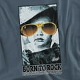 thumbnail image 2 of Elvis Presley Men's Born To Rock T-shirt Medium Slate, 2 of 7