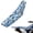Blue Camouflage Pattern, variant on XYZCANDO Sea Turtle Camo Pattern All-Terrain Vehicle Seat Cover Gripper Dirt Bike Seat Cover for Dirt Pit Bike Motocross Enduro