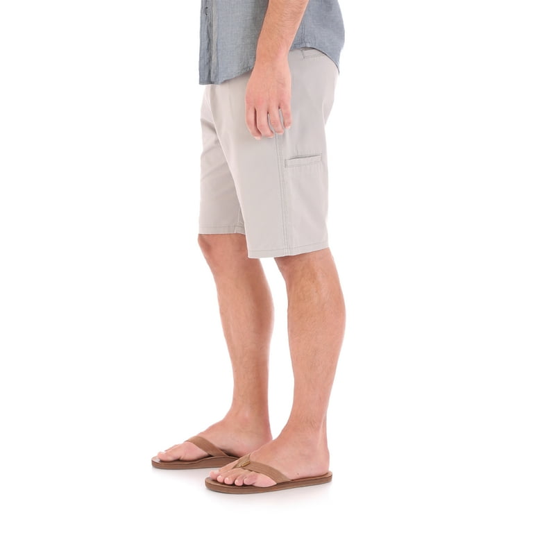 Wrangler Men s Flat Front Stretch Twill Short Walmart