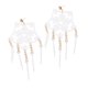 thumbnail image 1 of Adornos de joyería Zulema Pendientes de encanto Transparentes, 1 of 8
