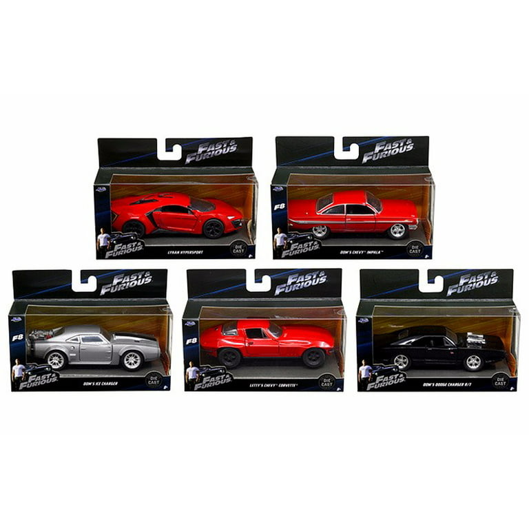 Fast & Furious by Jada Toys/diecast Vehicles/4 Options  Available/collectible Cars Scale 1:32 