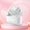 White, variant on PRINxy Heart Shaped Bluetooth Earphones Noise Reduction Sports Wireless in Ear Bluetooth Earphones Pink