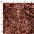 thumbnail image 2 of Soimoi Cotton Poplin Orange Fabric By the Yard - 42 Inch Wide - African Tribal Material - Artistic and Modern Patterns for Various Uses Printed Fabric, 2 of 6