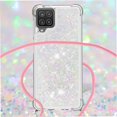 thumbnail image 4 of Funda FOXDOCK para Samsung Galaxy A12 con Cuerda Ajustable, Brillo Líquido, Protección Antigolpes y Lente – Ideal para Regalo, 4 of 6
