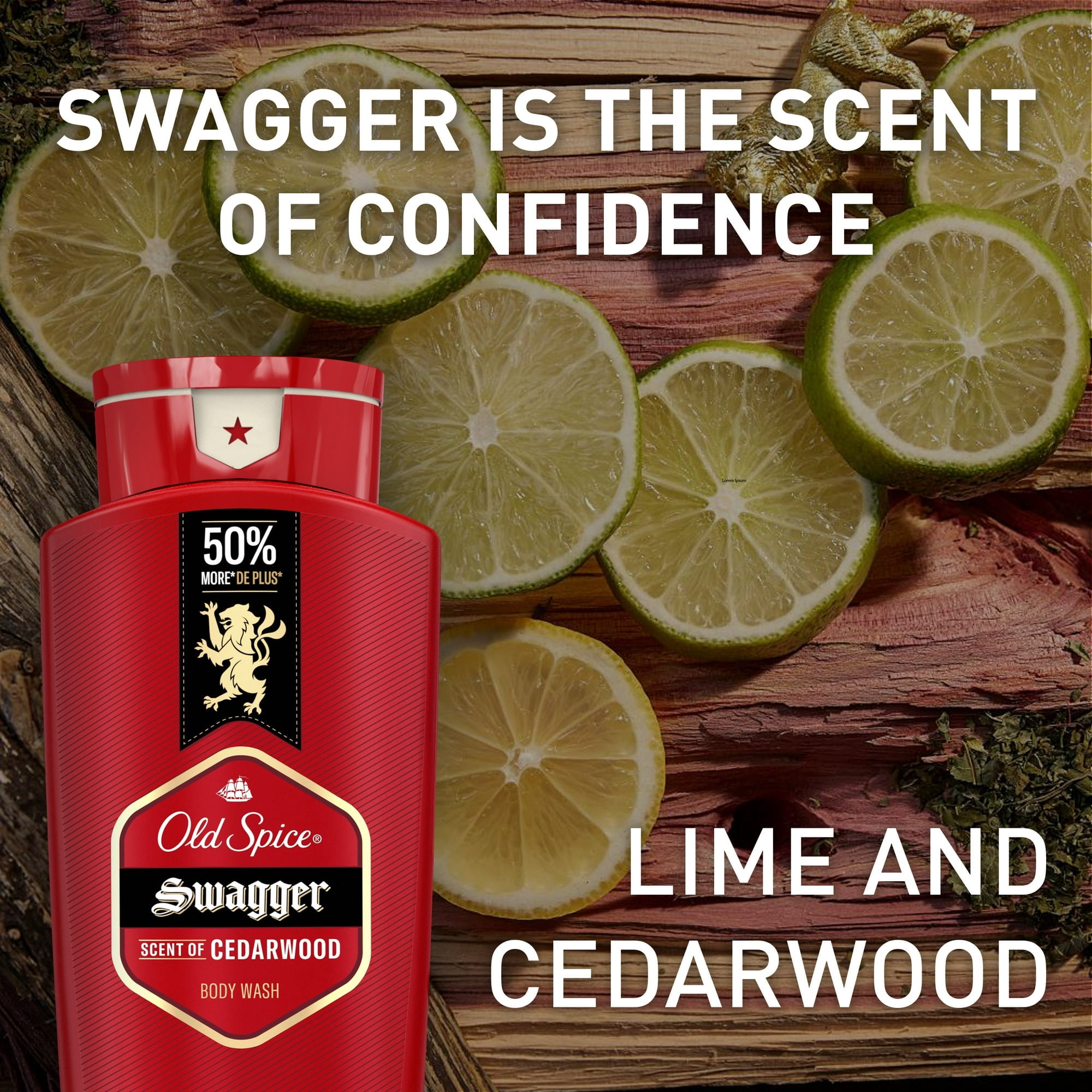 Old Spice Swagger Mens Body Wash, Shampoo and Conditioner Bundle