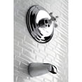 thumbnail image 5 of Kingston Brass KB3631PXTO Tub Only, Polished Chrome, 5 of 5