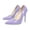 Light Blue, variant on Viluyesy Women's Patent Leather Pumps Stiletto Pointed Toe High Heels Dressy Slip On Comfortable Work Party Wedding White Size 7