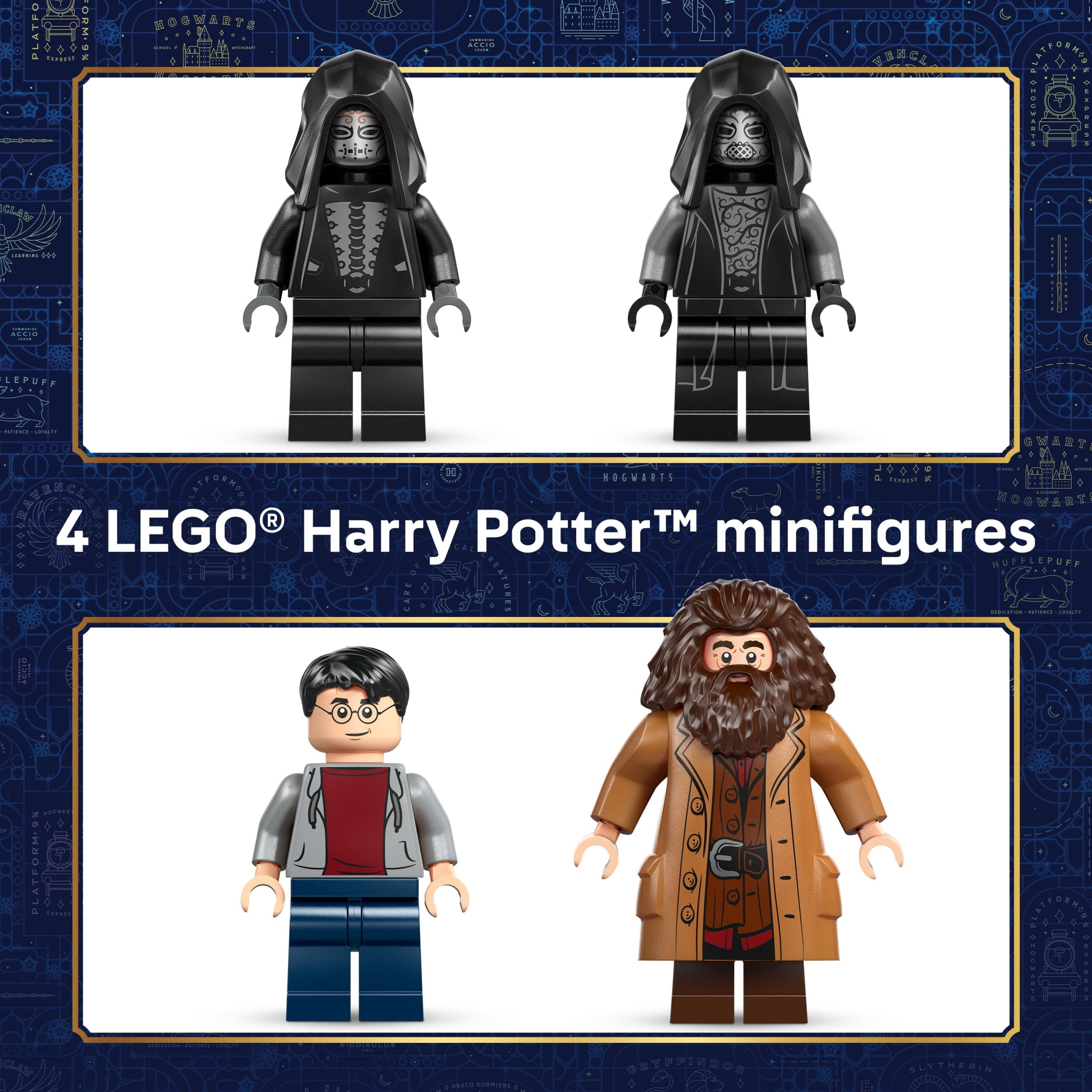 LEGO, Building Toy, 76459, with 4 Minifigures for Harry Potter