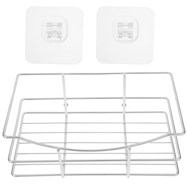 Estante de baño adhesivo para ducha, organizador de pared para maquillaje