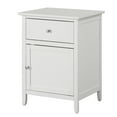 thumbnail image 3 of Nmkwnr 1 Drawer Nightstand with 1 Door, Beside Table for Home, Bedroom, White, 3 of 4
