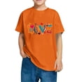 thumbnail image 4 of Sentuca Boys Graphic Shirts, Valentines Short Sleeve Soft T Shirts, Casual Sporty Valentine Tees Size 9 Years, 4 of 4