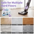 thumbnail image 4 of Beasy Floor Cleaner Tablet Deep Cleans Hard Floors Residue and Streak Free Suitable for All Robot Vacuum Cleaners and Cordless Wet Dry Vacuum Mop 200 Pack Lavender Scent, 4 of 8