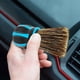 thumbnail image 5 of pstuiky Cepillo de limpieza para coches, cepillo de cabeza redonda para bujes de ruedas, cepillo para detalles de coches, cepillo de limpieza de cabeza redonda con cerdas de cerdo, 5 of 6