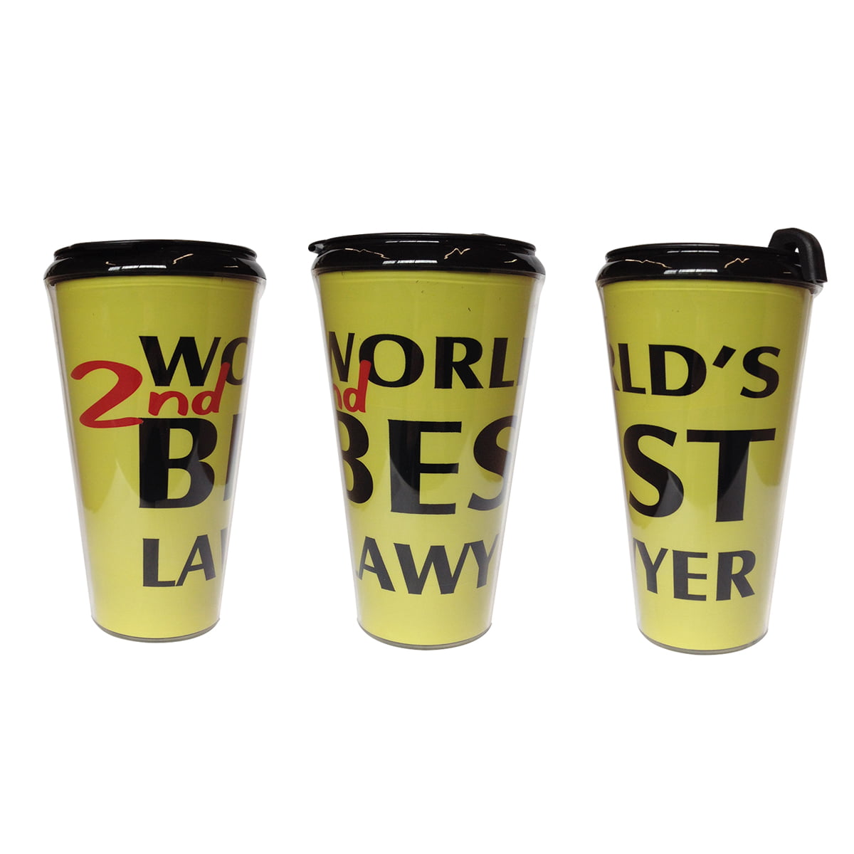 World's 2nd Best Lawyer Travel Coffee Mug Better Call Saul Goodman Greatest TV 