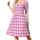 thumbnail image 4 of Vestido sin mangas rosa fuerte, elegantes vestidos de noche para mujer, vestido de fiesta, vestidos elegantes para mujer, venta de vestidos., 4 of 8
