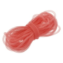 30 Yards Mesh Tube 3/8 Inch Decor Tubing Flex for Wreath,DIY Craft Dark Red