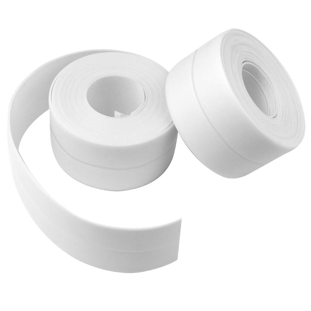 Self-Adhesive Bathtub Caulk Strip - Waterproof Sealant Tape For Kitchen & Bath (White, 2.2cm X 320cm)