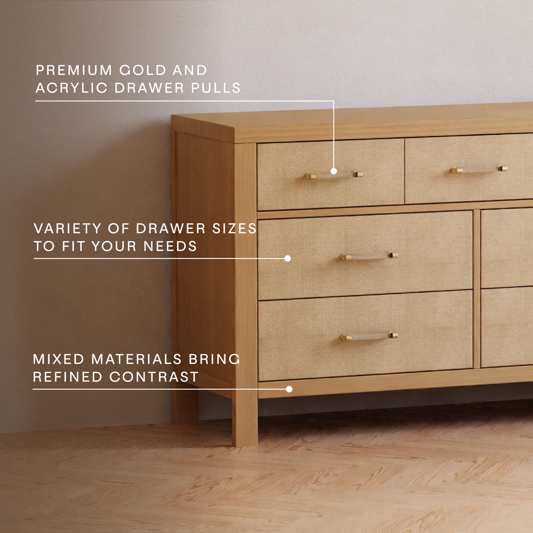 Namesake Eloise 7-Drawer Assembled Dresser