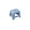 Light Blue, variant on Inerposs Heavy Duty Folding Step Stool, Plastic Step Stool with Handle, Foldable Step Stool for Kitchen and Bathroom, Space Saving Step Stool for Home Use
