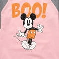 thumbnail image 3 of Mickey & Friends - Mickey Halloween Animation - Toddler And Youth Girls Raglan Graphic T-Shirt, 3 of 4