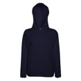 thumbnail image 3 of Fruit of the Loom - Chaquetilla ligera con capucha para mujer (Azul oscuro), 3 of 3