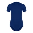 thumbnail image 3 of MSemis Men Stretchy Short Sleeve Bodysuit Base Layer Basi Top, 3 of 4