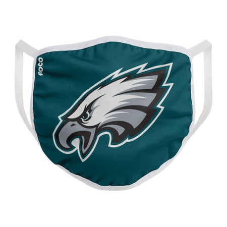 FOCO Household Multi-Purpose Philadelphia Eagles Face Mask Multicolored 1 pk – Case Of: 1;