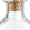 Oval Shaped, variant on REGALWOVEN 6pcs-Tiny Glass Bottles with Cork Stoppers, 0.1oz/2ml Clear Wishing Vials for Jewelry, Miniature Decor Star Shaped 0.8"L x 0.8"W x 1.2"H