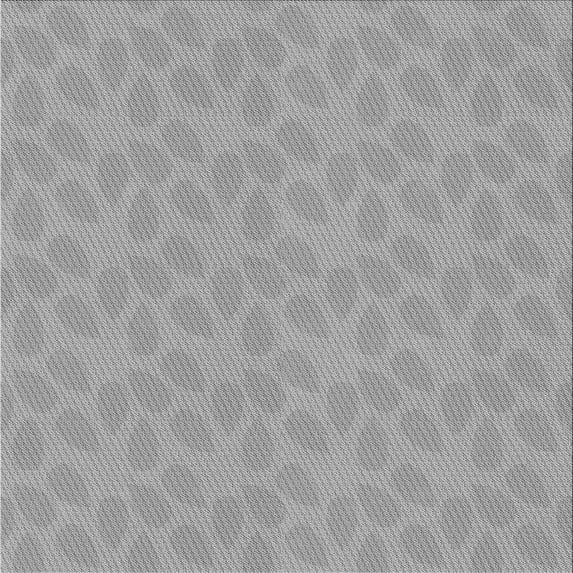 Ahgly Company Indoor Square Patterned Gray Cloud Gray Area Rugs, 4' Square